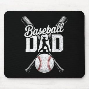 Baseball Sport Lovers For Fathers Day Mouse Pad