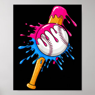 Baseball Sport Respect The Drip Boys Baseball Poster