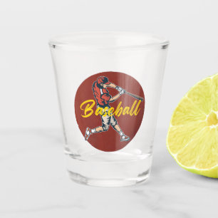 Baseball Sport Shot Glass