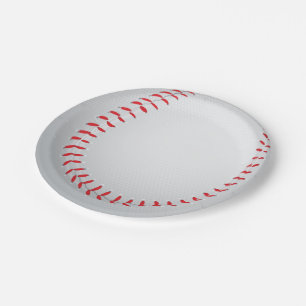 Baseball Sport Themed Paper Plate