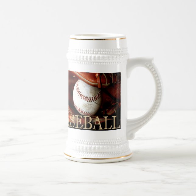 BaseBall Sports Beer Stein (Right)