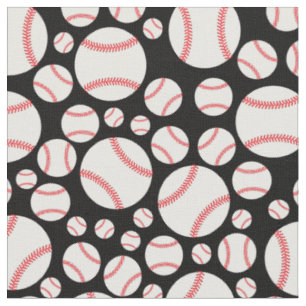 Baseball Sports Cute Fabric
