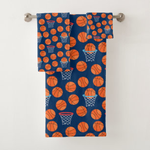 Baseball sports Pattern Bath Towel Set