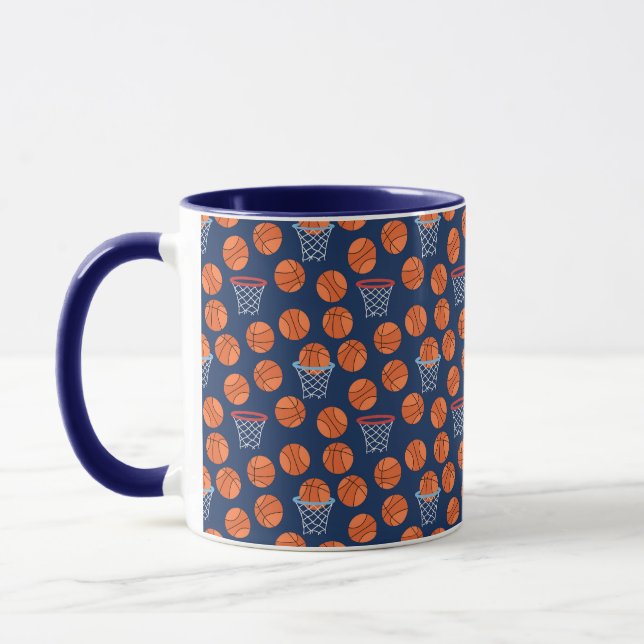 Baseball sports Pattern  Mug (Left)