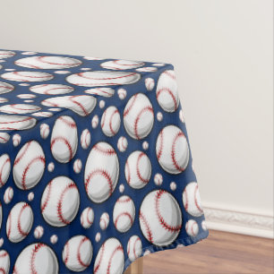 Baseball Sports Pattern Tablecloth