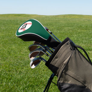 Baseball sports personalised driver golf head cover