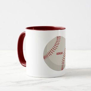 Baseball Sports Personalised  Mug