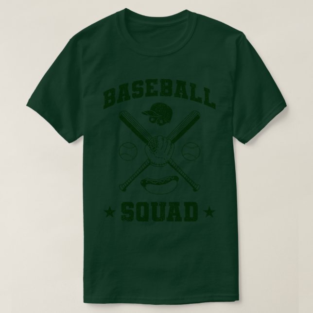 Baseball Squad V4 T-Shirt (Design Front)
