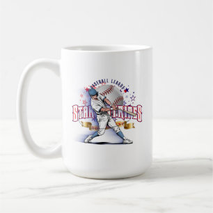 Baseball Stars & Stripes #15 Classic Mug