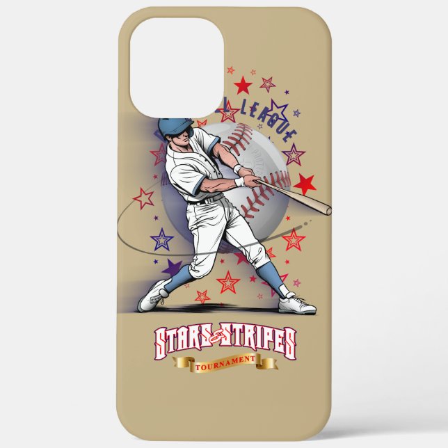 Baseball Stars & Stripes | Case-Mate iPhone Case (Back)