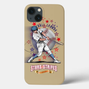 Baseball Stars & Stripes iPhone 13 Case