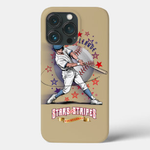 Baseball Stars & Stripes   iPhone 13 Pro Case