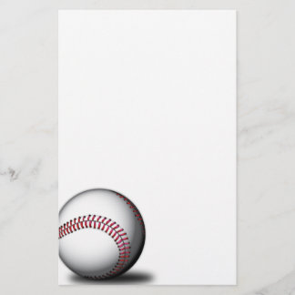 Baseball Stationery