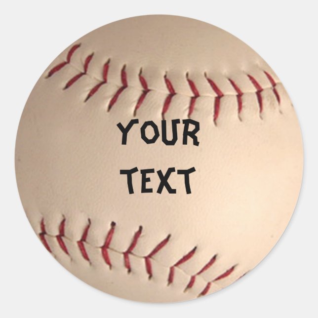 baseball sticker (Front)
