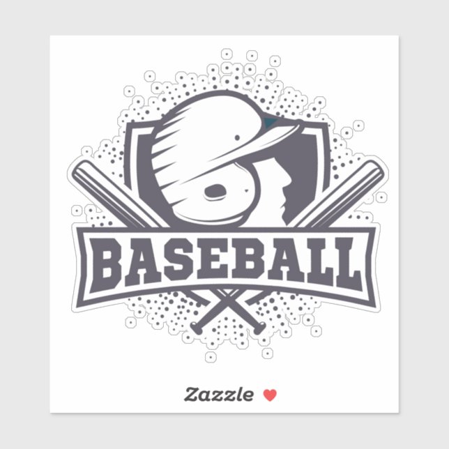 Baseball Sticker (Sheet)