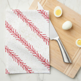 Baseball Stitch Kitchen Towel