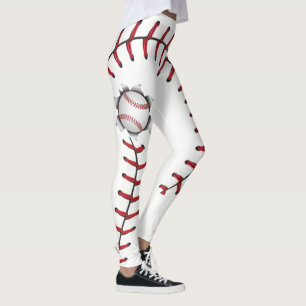 Baseball Stitches Season Leggings