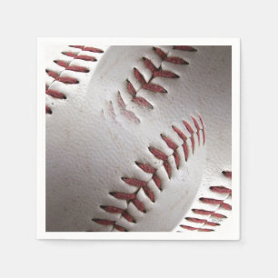 Baseball Stitches Sports Napkin