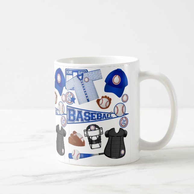 Baseball Stuff Coffee Mug (Right)