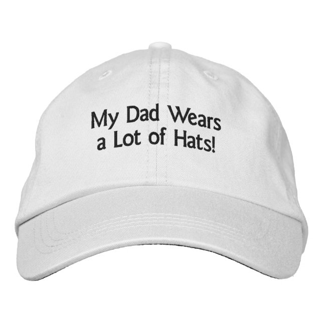 Baseball Style Embroidered Hat (Front)