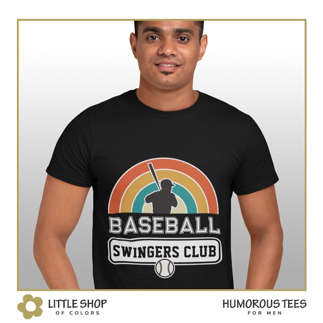 Baseball Swingers Club Customisable T-Shirt (Creator Uploaded)
