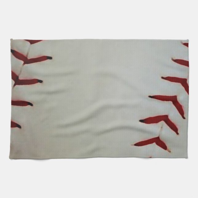 Baseball Tea Towel (Horizontal)