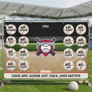 Baseball Team Banner