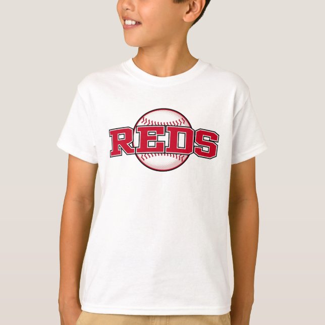 Baseball Team Cincinnati Red T-Shirt (Front)