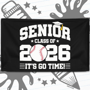 Baseball Team Class of 2026 Graduation Senior 2026 Banner