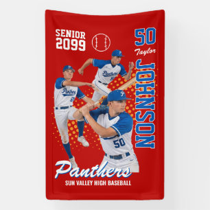 Baseball Team Custom Photo Senior Night Sports Banner