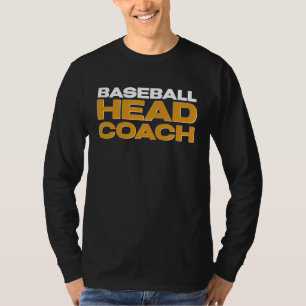 Baseball Team Head Coach T-Shirt