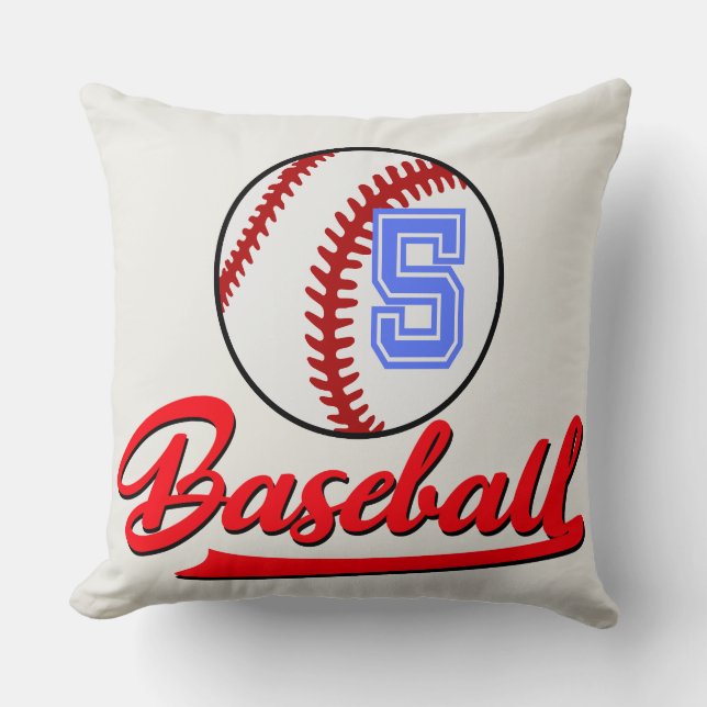 Baseball team player  cushion (Front)