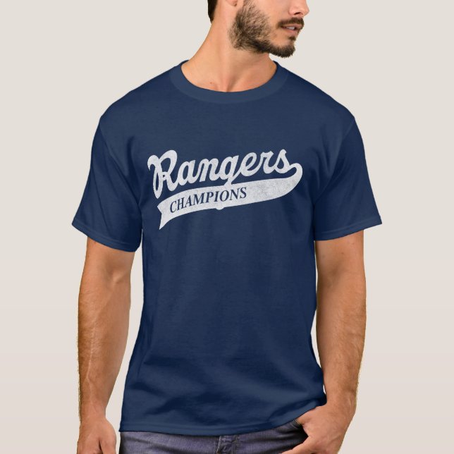 Baseball Team Texas Ranger T-Shirt (Front)