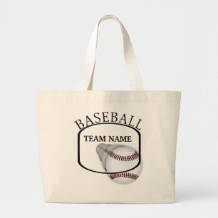 Baseball Team Tote Bag