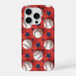 Baseball Theme iPhone 15 Pro Case