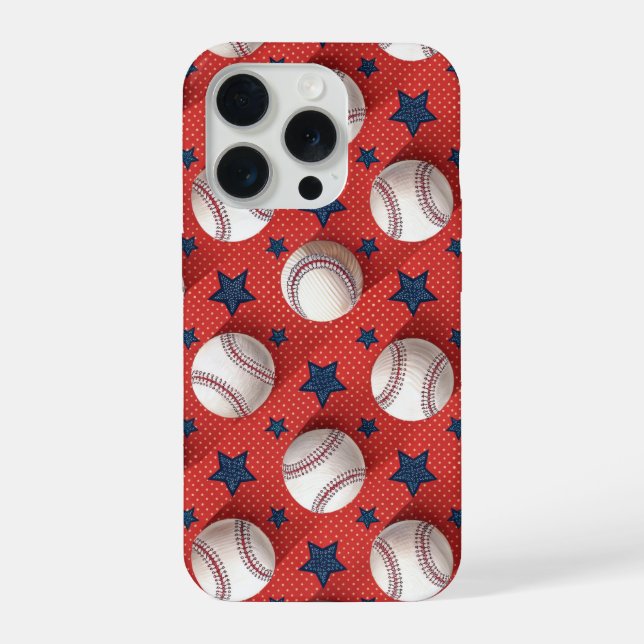 Baseball Theme iPhone Case (Back)