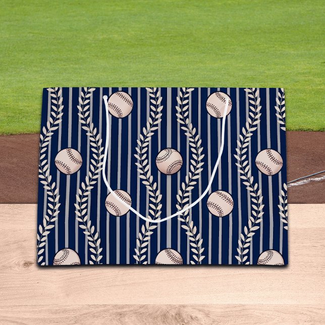 Baseball Theme Large Gift Bag (Creator Uploaded)
