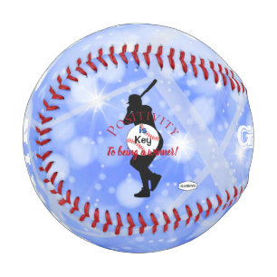 Baseball Theme Positivity with Person Name HAMbyWG