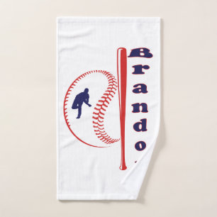 Baseball Themed All-Star Sports Hand Towel