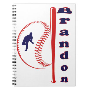 Baseball Themed All-Star Sports Notebook