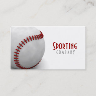 Baseball Themed Business Card