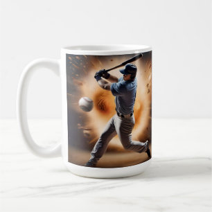 Baseball Thunder Pitch, Coffee Mug