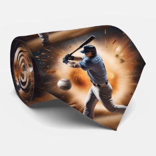 Baseball Thunder Pitch,  Tie