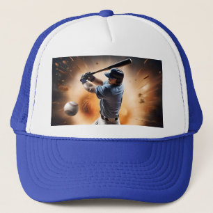 Baseball Thunder Pitch, Trucker Hat