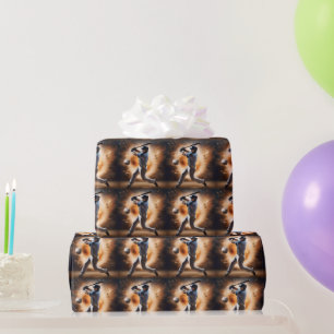 Baseball Thunder Pitch, Wrapping Paper