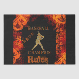 Baseball        tissue paper