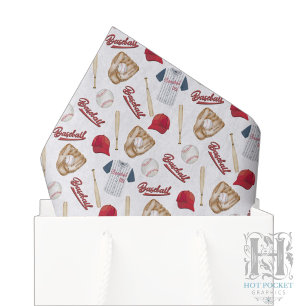 Baseball Tissue Paper