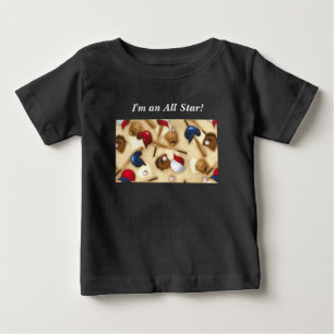 Baseball toddler jersey t-shirt
