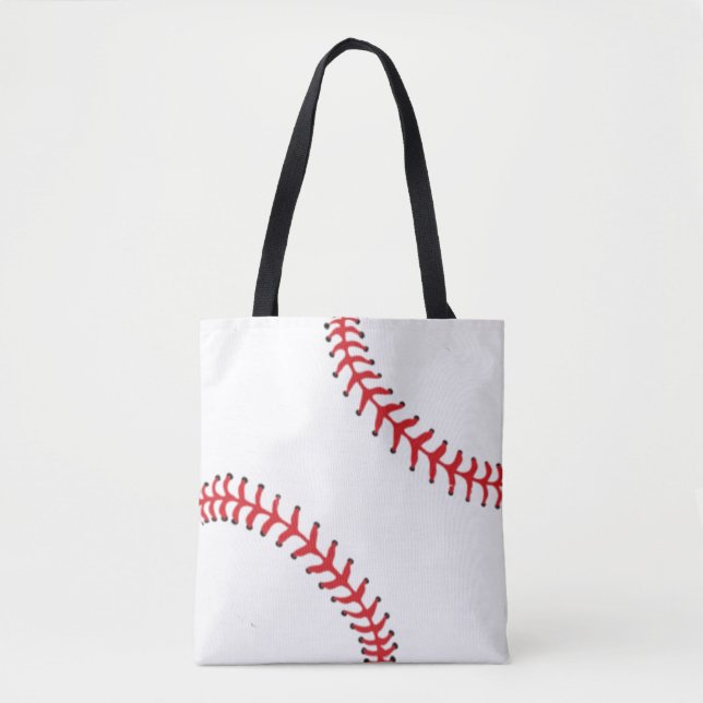 Baseball Tote Bag (Front)