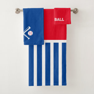 Baseball Towel Set